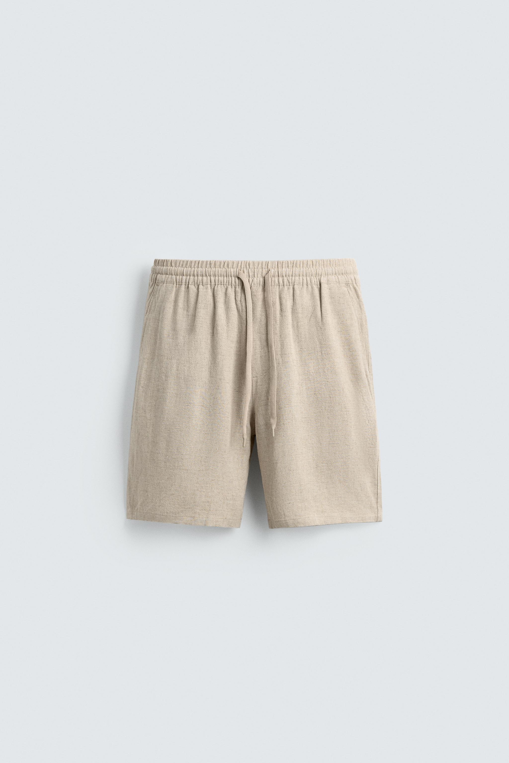 SHORT RELAXED FIT VISCOSE - LIN